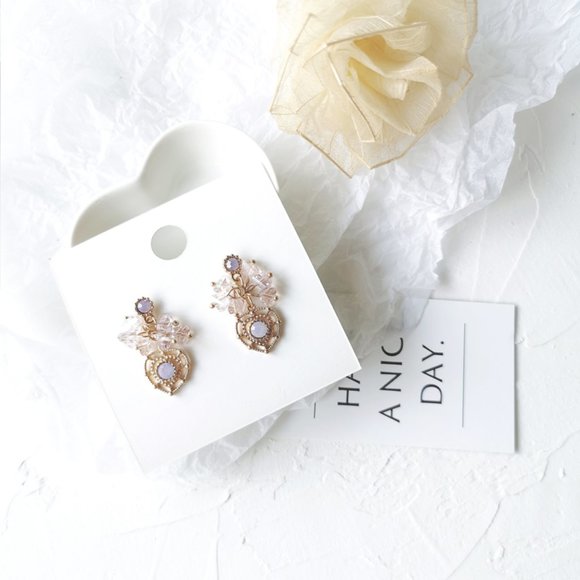 💕Last one PINK HEART EARRINGS - Picture 5 of 7